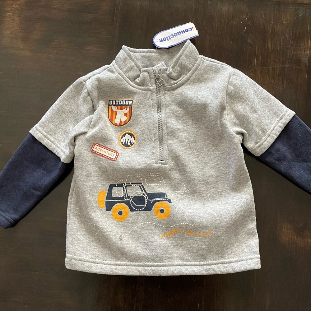 Kid Connection Sweatshirt Jacket, 2T